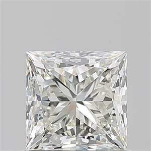 Picture of Natural Diamond 1.01 Carats, Princess with  Cut, J Color, VVS2 Clarity and Certified by GIA