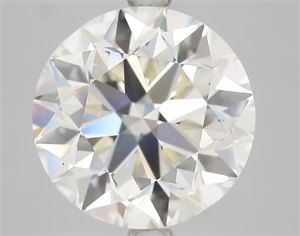 Foto Diamante Natural 4.54 quilates, Redondo , Color I, claridad VVS2 y certificado HRD de