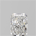 Diamante Natural 0.50 quilates, Radiante , Color F, claridad VVS1 y certificado GIA