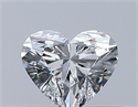 Natural Diamond 0.30 Carats, Heart with  Cut, F Color, VVS1 Clarity and Certified by GIA