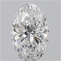 Diamante Natural 0.70 quilates, Ovalado , Color E, claridad SI1 y certificado GIA
