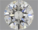 Natural Diamond 1.00 Carats, Round with Excellent Cut, J Color, VS2 Clarity and Certified by GIA