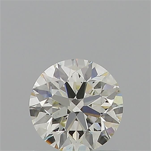 Picture of Natural Diamond 0.80 Carats, Round with Excellent Cut, K Color, SI1 Clarity and Certified by GIA