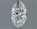 Diamante Natural 1.00 quilates, marqués , Color F, claridad SI1 y certificado IGI