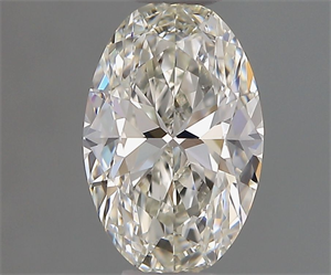 Picture of Natural Diamond 0.70 Carats, Oval with  Cut, J Color, IF Clarity and Certified by GIA