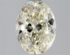 Picture of Natural Diamond 2.00 Carats, Oval with  Cut, L Color, SI2 Clarity and Certified by GIA