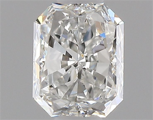 Picture of Natural Diamond 0.50 Carats, Radiant with  Cut, H Color, VVS2 Clarity and Certified by GIA