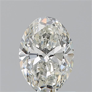 Picture of Natural Diamond 0.90 Carats, Oval with  Cut, J Color, VS2 Clarity and Certified by GIA