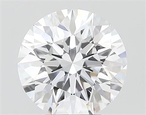 Picture of Lab Grown Diamond 3.39 Carats, Round with Excellent Cut, D Color, VVS1 Clarity and Certified by IGI