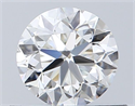 Diamante Natural 0.50 quilates, Redondo , Color G, claridad VS1 y certificado GIA