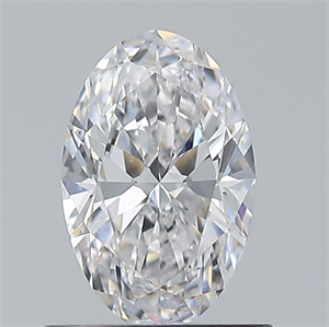 Picture of Natural Diamond 0.70 Carats, Oval with  Cut, D Color, VS2 Clarity and Certified by GIA