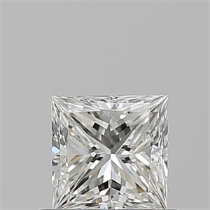 Picture of Natural Diamond 0.60 Carats, Princess with  Cut, I Color, VS2 Clarity and Certified by GIA