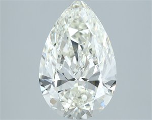 Picture of Natural Diamond 2.00 Carats, Pear with  Cut, I Color, VVS1 Clarity and Certified by IGI
