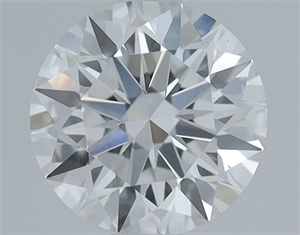 Picture of Lab Grown Diamond 0.92 Carats, Round with Ideal Cut, E Color, VS1 Clarity and Certified by IGI