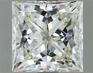 Picture of Natural Diamond 1.50 Carats, Princess with  Cut, K Color, VVS1 Clarity and Certified by IGI