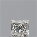 Diamante Natural 0.25 quilates, Princesa , Color G, claridad VVS1 y certificado GIA