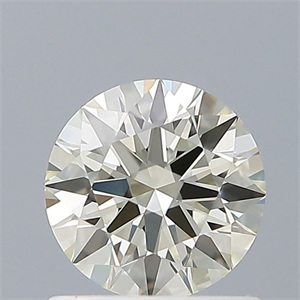 Picture of Natural Diamond 0.73 Carats, Round with Excellent Cut, M Color, VVS1 Clarity and Certified by GIA