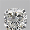 Natural Diamond 1.01 Carats, Cushion with  Cut, H Color, SI1 Clarity and Certified by GIA