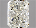 Natural Diamond 4.01 Carats, Radiant with  Cut, J Color, VS1 Clarity and Certified by GIA