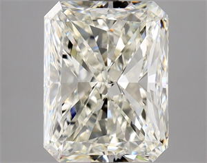 Picture of Natural Diamond 4.01 Carats, Radiant with  Cut, J Color, VS1 Clarity and Certified by GIA