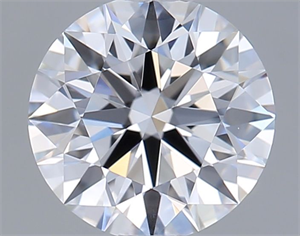 Picture of Lab Grown Diamond 1.07 Carats, Round with Ideal Cut, D Color, VVS2 Clarity and Certified by IGI