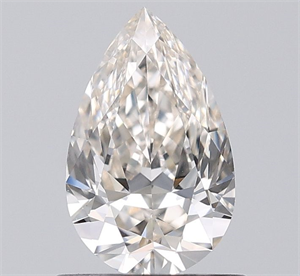 Picture of Natural Diamond 0.81 Carats, Pear with  Cut, K Color, VS1 Clarity and Certified by GIA
