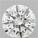 Del inventario de diamantes de laboratorio, 2.41 quilates, Redondo , Color E, claridad VVS2 y certificado IGI