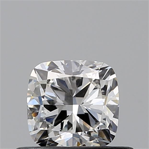 Foto Diamante Natural 0.51 quilates, Del cojín , Color H, claridad SI1 y certificado GIA de