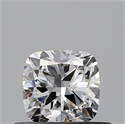 Diamante Natural 0.51 quilates, Del cojín , Color H, claridad SI1 y certificado GIA