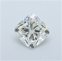Natural Diamond 0.41 Carats, Cushion with  Cut, J Color, VS1 Clarity and Certified by GIA