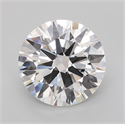 Lab Grown Diamond 7.01 Carats, Round with Ideal Cut, F Color, VVS2 Clarity and Certified by IGI