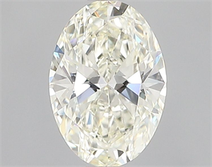 Picture of Natural Diamond 0.41 Carats, Oval with  Cut, K Color, VVS1 Clarity and Certified by GIA
