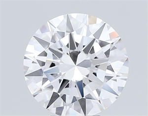 Picture of Lab Grown Diamond 6.02 Carats, Round with Excellent Cut, E Color, VVS2 Clarity and Certified by IGI