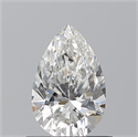 Natural Diamond 0.70 Carats, Pear with  Cut, G Color, SI1 Clarity and Certified by GIA