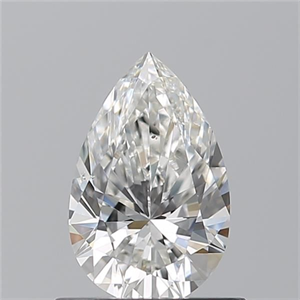 Picture of Natural Diamond 0.70 Carats, Pear with  Cut, G Color, SI1 Clarity and Certified by GIA