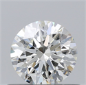 Diamante Natural 0.55 quilates, Redondo , Color I, claridad VS2 y certificado GIA