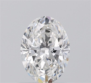 Foto Diamante Natural 0.50 quilates, Ovalado , Color F, claridad VVS2 y certificado IGI de