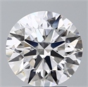 Lab Grown Diamond 3.57 Carats, Round with Ideal Cut, D Color, VS1 Clarity and Certified by IGI