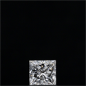 Natural Diamond 0.78 Carats, Princess with  Cut, E Color, SI2 Clarity and Certified by GIA