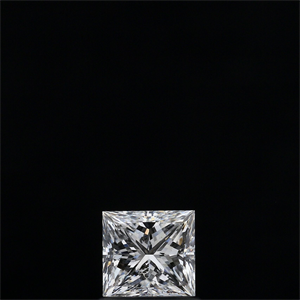 Picture of Natural Diamond 0.78 Carats, Princess with  Cut, E Color, SI2 Clarity and Certified by GIA
