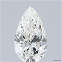 Natural Diamond 0.47 Carats, Pear with  Cut, I Color, VVS1 Clarity and Certified by GIA