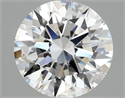 Del inventario de diamantes de laboratorio, 2.09 quilates, Redondo , Color E, claridad VS1 y certificado IGI