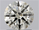 Natural Diamond 1.14 Carats, Round with Excellent Cut, J Color, VS1 Clarity and Certified by IGI