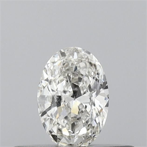 Foto Diamante Natural 0.23 quilates, Ovalado , Color G, claridad SI2 y certificado IGI de