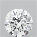 Del inventario de diamantes de laboratorio, 0.72 quilates, Redondo , Color E, claridad SI1 y certificado IGI