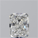 Natural Diamond 1.21 Carats, Radiant with  Cut, G Color, VVS1 Clarity and Certified by GIA