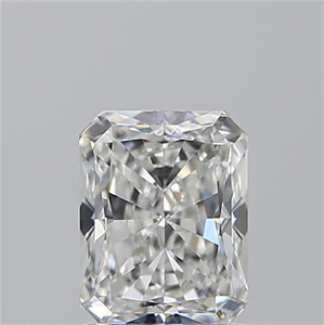 Picture of Natural Diamond 1.21 Carats, Radiant with  Cut, G Color, VVS1 Clarity and Certified by GIA