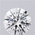 Del inventario de diamantes de laboratorio, 8.04 quilates, Redondo , Color F, claridad VVS2 y certificado IGI