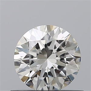 Picture of Natural Diamond 0.41 Carats, Round with Excellent Cut, G Color, IF Clarity and Certified by GIA
