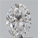 Diamante Natural 0.70 quilates, Ovalado , Color E, claridad VS2 y certificado GIA
